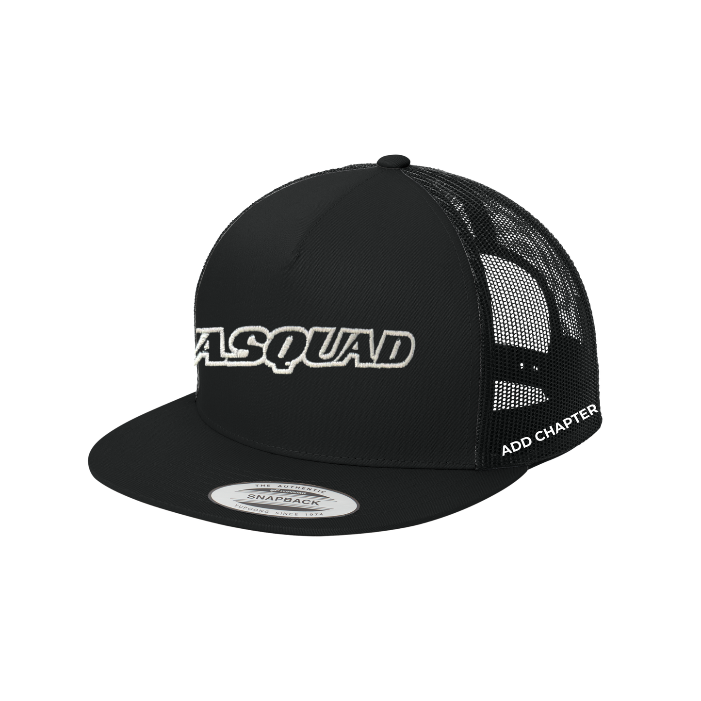 UASQUAD Embroidered Trucker Hat – Snapback Car Club Hat
