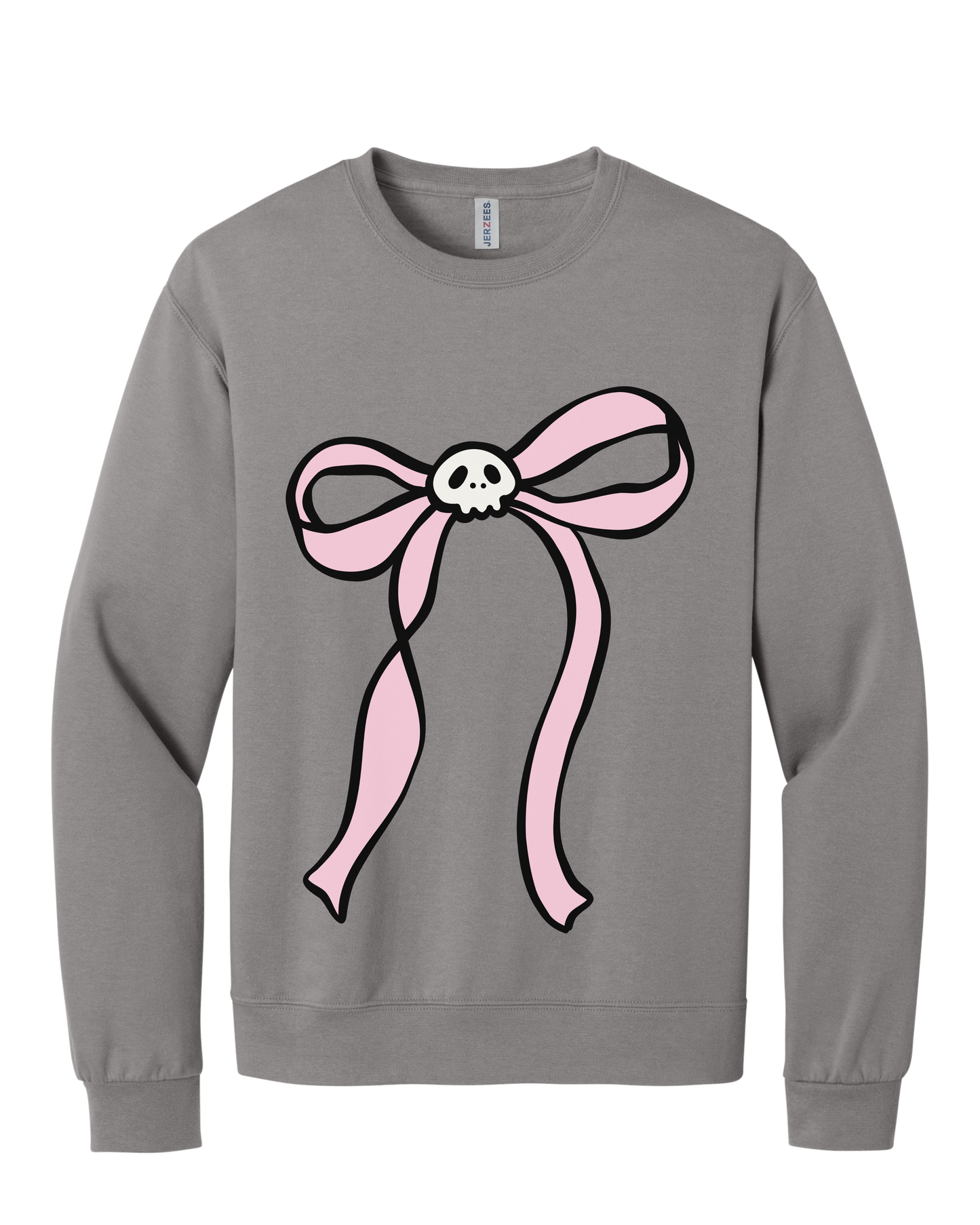 Skull Bow Aesthetic Crewneck
