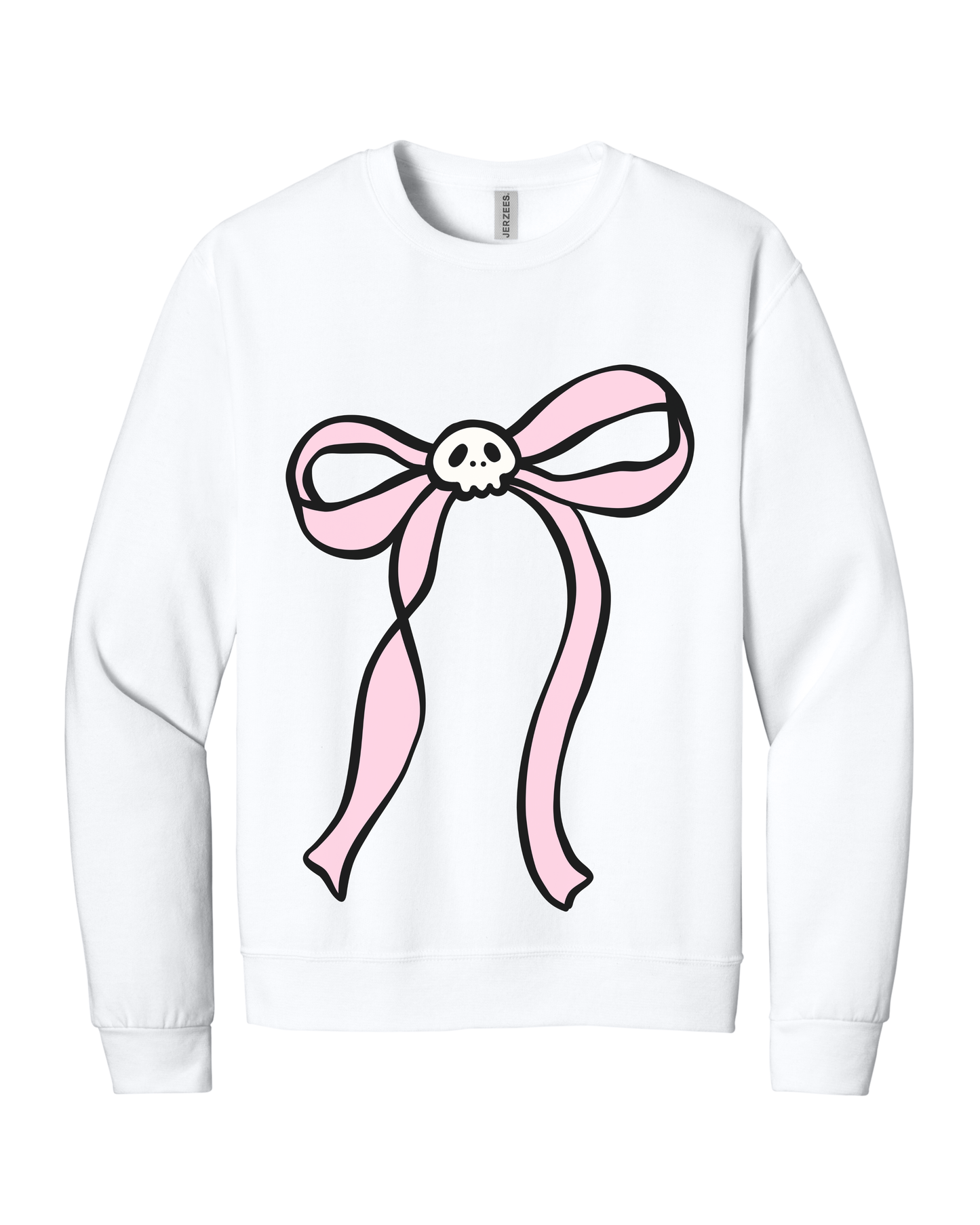 Skull Bow Aesthetic Crewneck