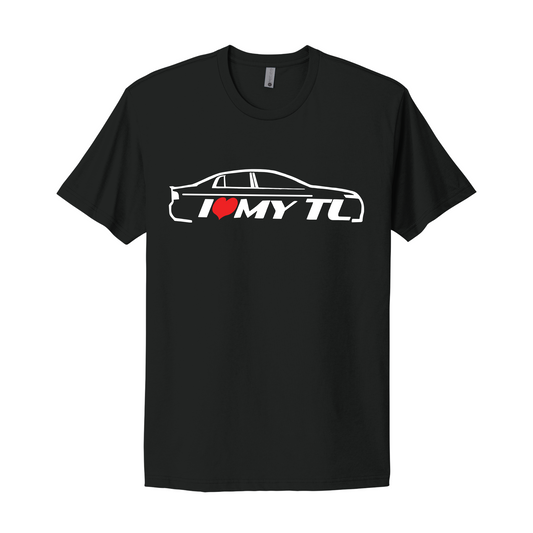 I ❤️ My TL Black Tee – Screen Printed